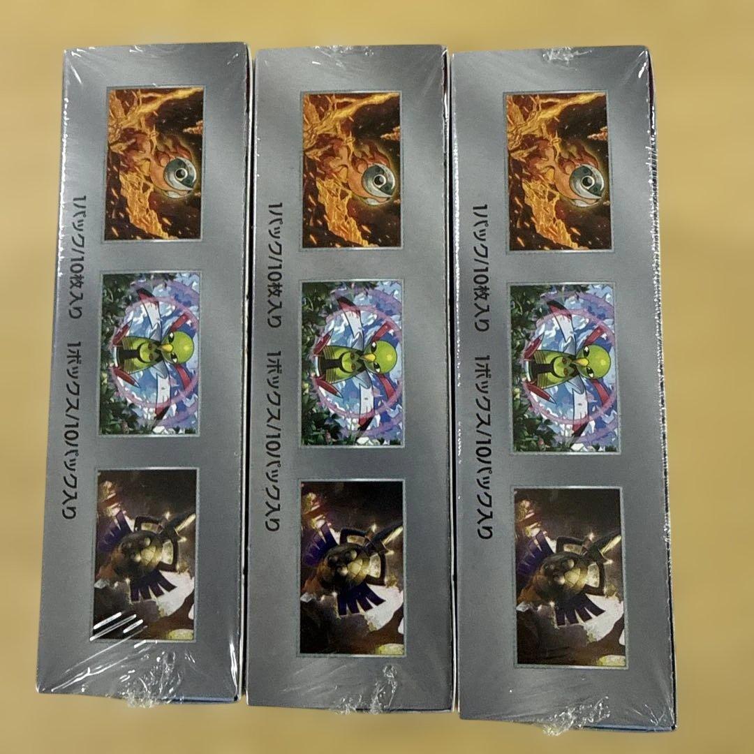 新品 未開封 シュリンク付 ポケモンカード テラスタルフェスex 3ボックス