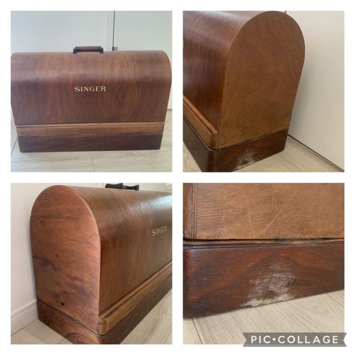 1923年製　スコットランド　クライドバンク工場　ビンテージ　シンガー　ミシン