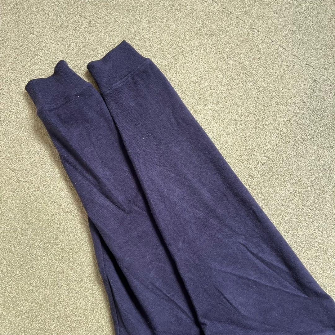 MUTA MARINE ムータマリン　モックネック　長袖　メンズ　ロゴ　ネイビー