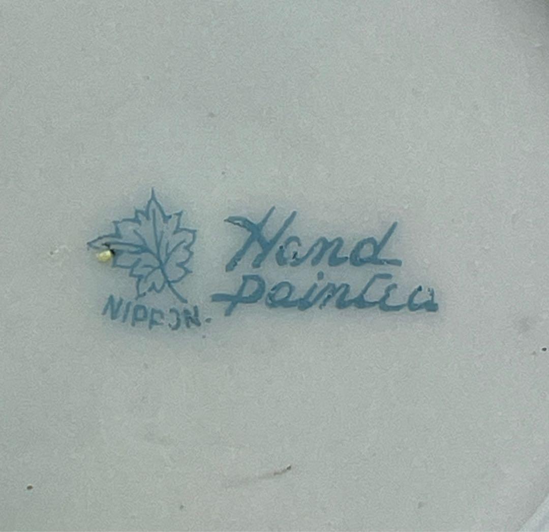 オールドノリタケ 約２３cm アールヌーボー ポピー花紋花瓶 金盛り 盛上げ