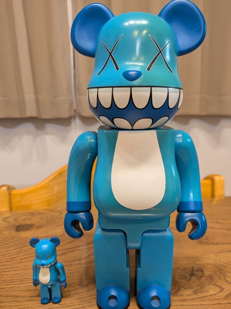 ベアブリック　KAWS BE@RBRICK　a-nation　400%　100％
