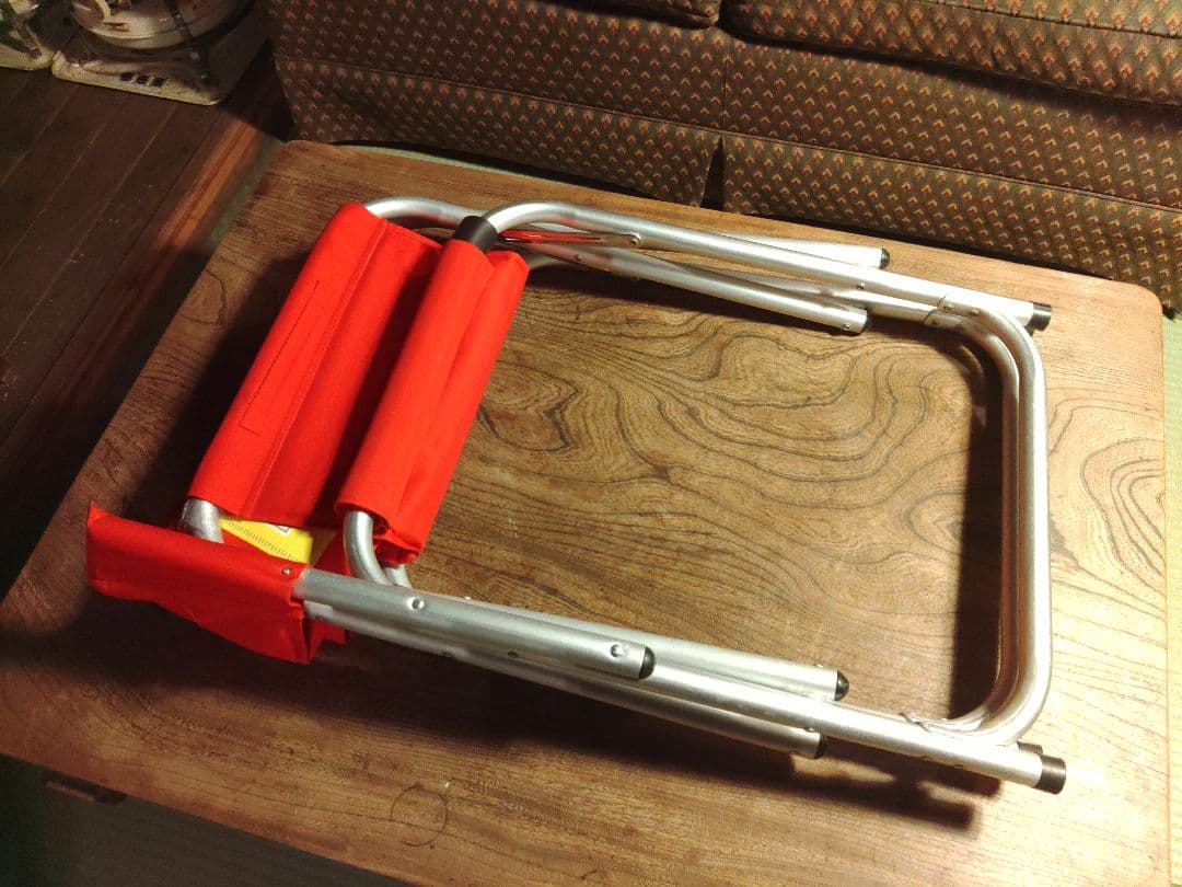 希少　美品　２脚　Lipton　リプトン　アルミチェア　折りたたみ