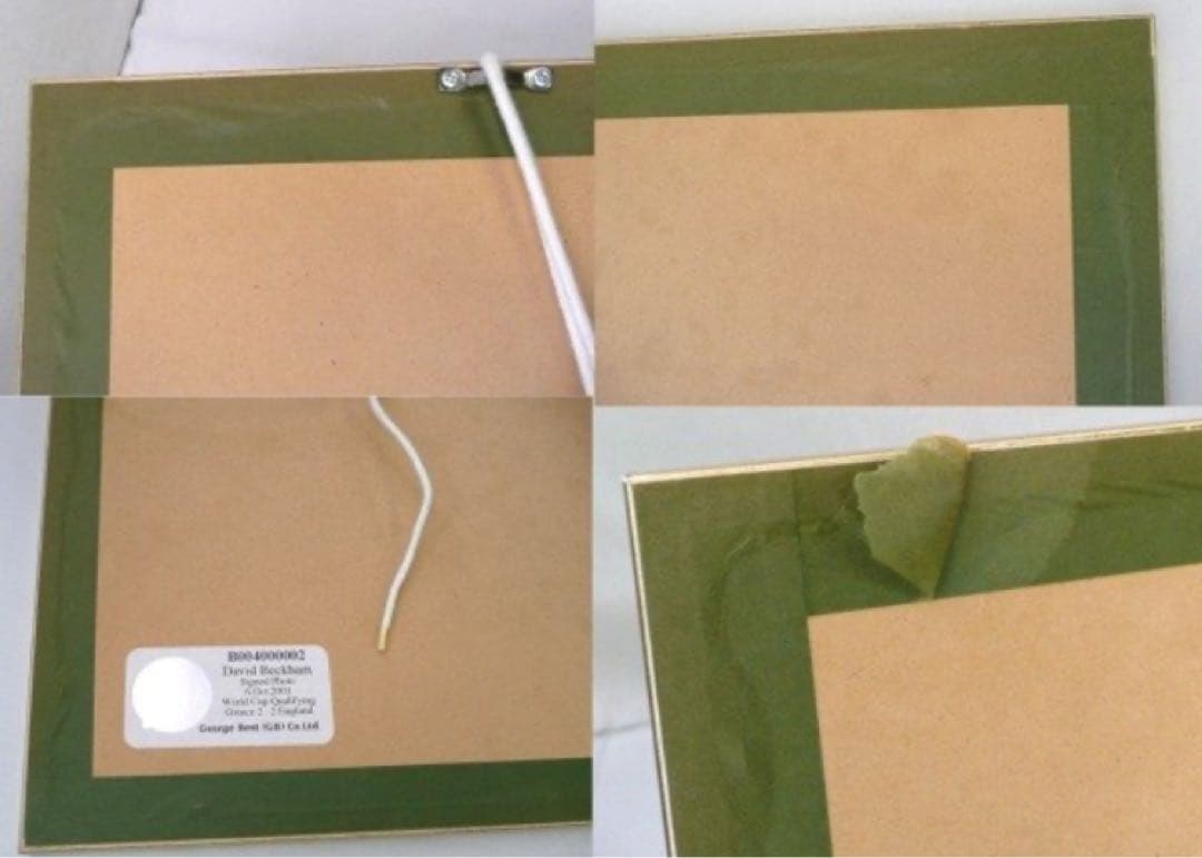 デイビッド・ベッカム 直筆サイン入り写真