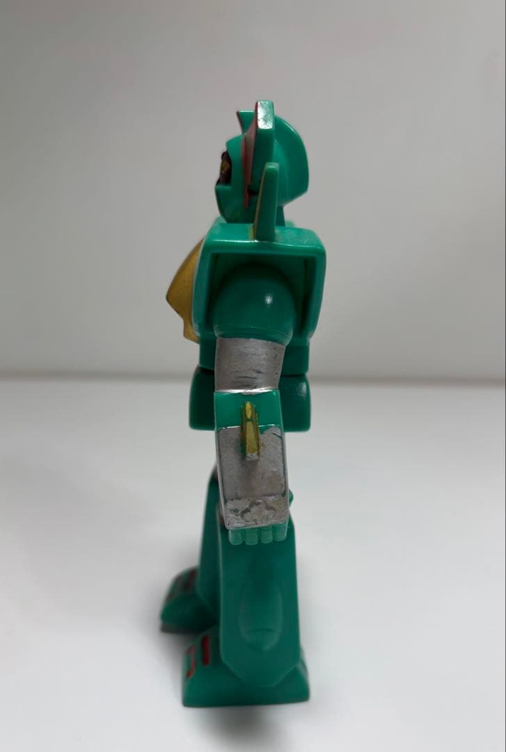 超合体魔術ロボギンガイザー ブルゲイター タケミ ソフビ 当時物 昭和レトロ