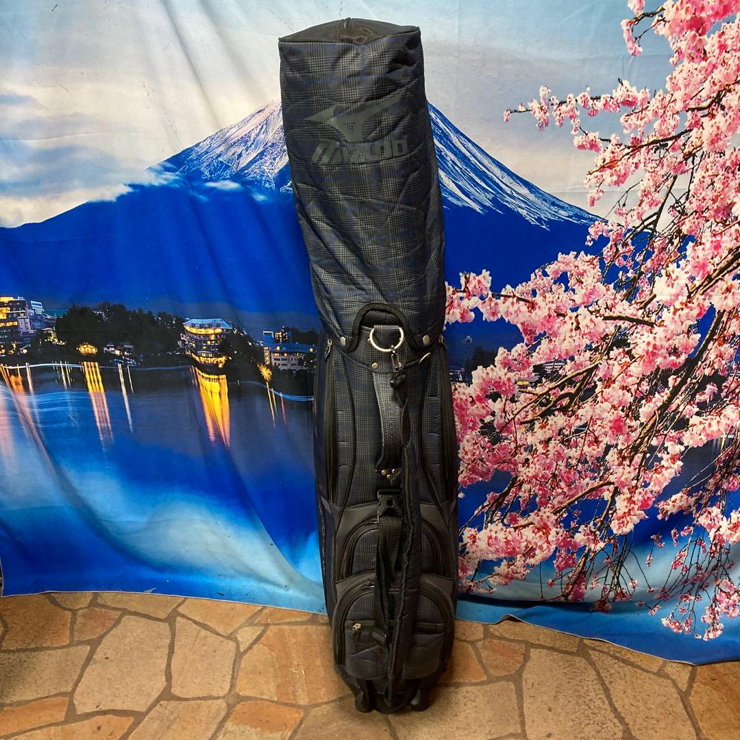 寶BU-1094 MIZUNO キャディバッグ チェック柄