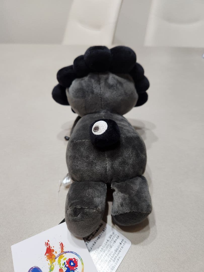 ミャクミャク這い型ぬいぐるみ黒　S