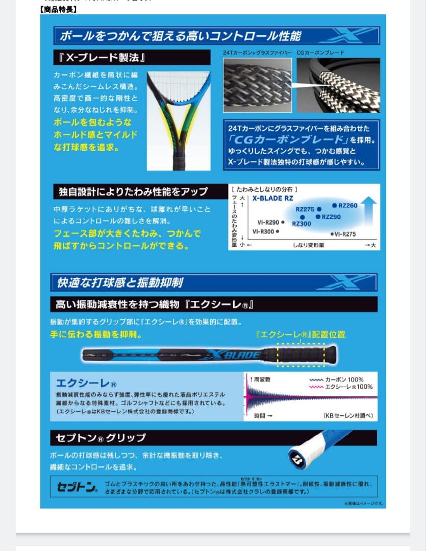 BRIDGESTONE X-BLADE RZ 290 G1 エックスブレード