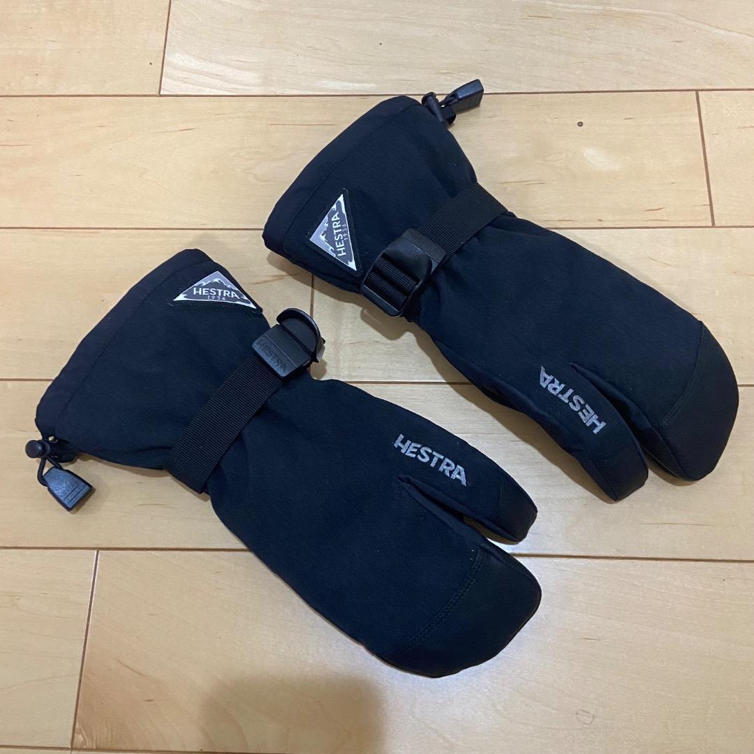 未使用 Hestra Powder Gauntlet 3-finger M 7
