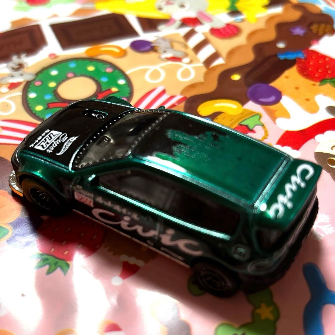ミニカー Hotwheels STH Honda Civic Custom