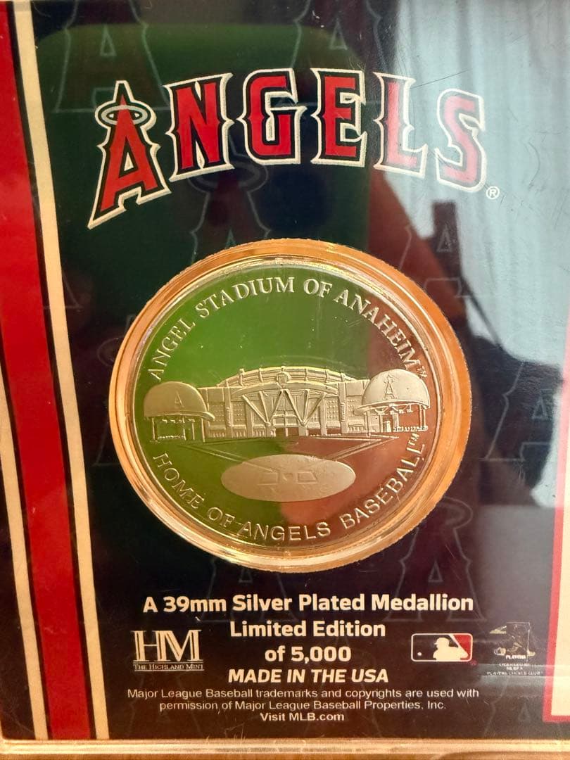 【世界5000枚限定】大谷翔平選手エンゼルス入団会見 シルバー