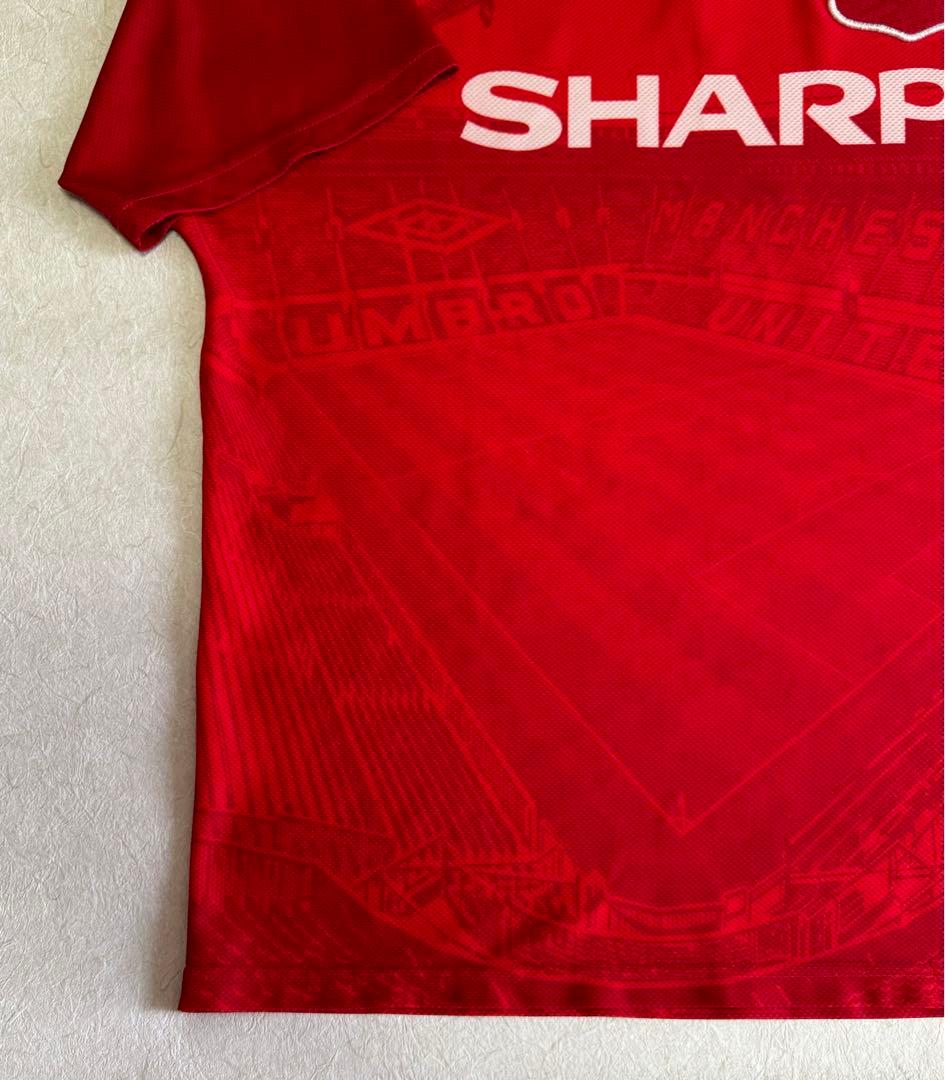 アンブロ　マンチェスターユナイテッド　ユニフォーム　94/95 ゲームシャツ