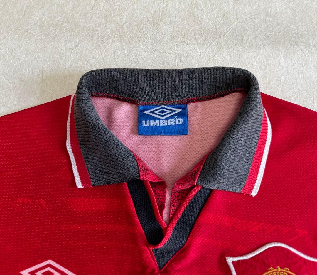 アンブロ　マンチェスターユナイテッド　ユニフォーム　94/95 ゲームシャツ