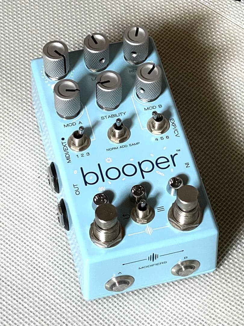 Chase Bliss blooper 最新ファームウェアv3.2