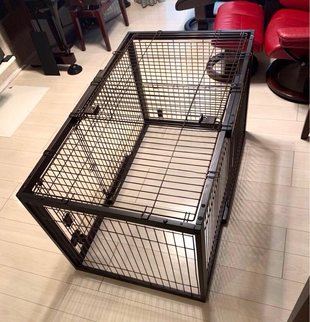 木製スライドペットサークル(リッチェル)送料込