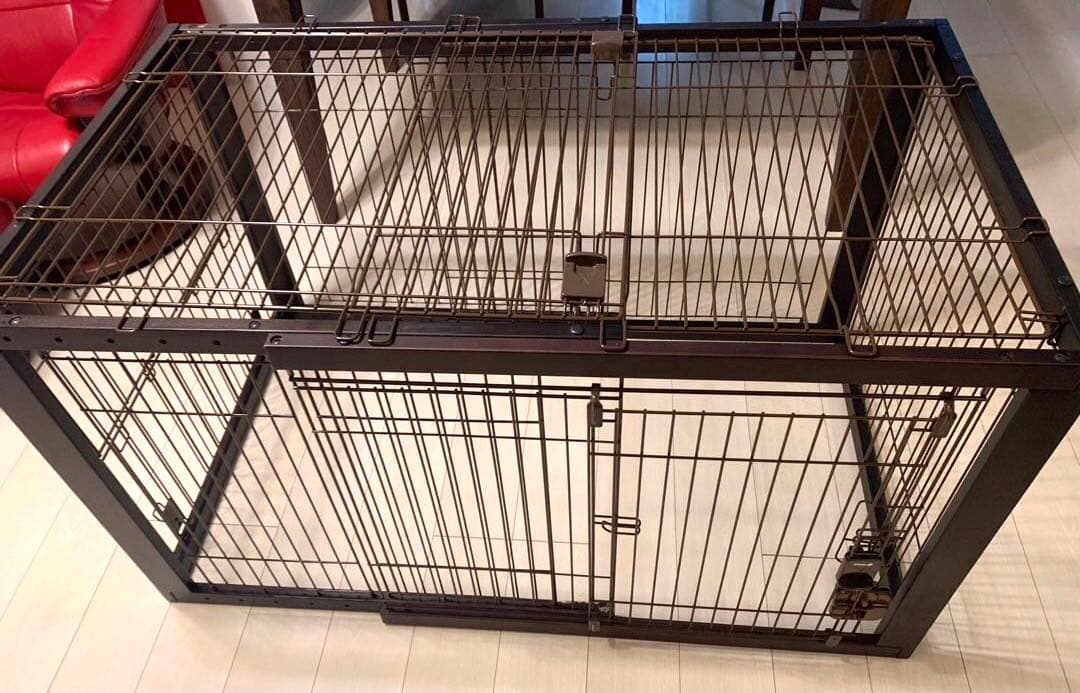 木製スライドペットサークル(リッチェル)送料込