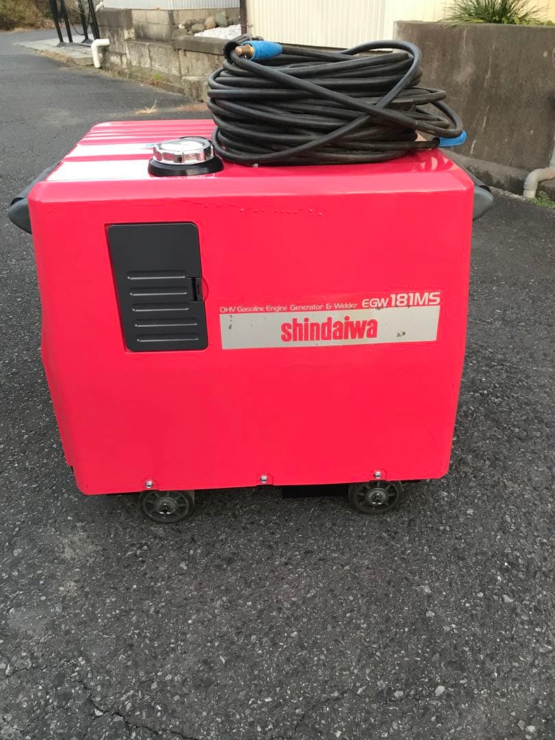 新ダイワ EGW 181MS ポータブル発電機溶接機￼
