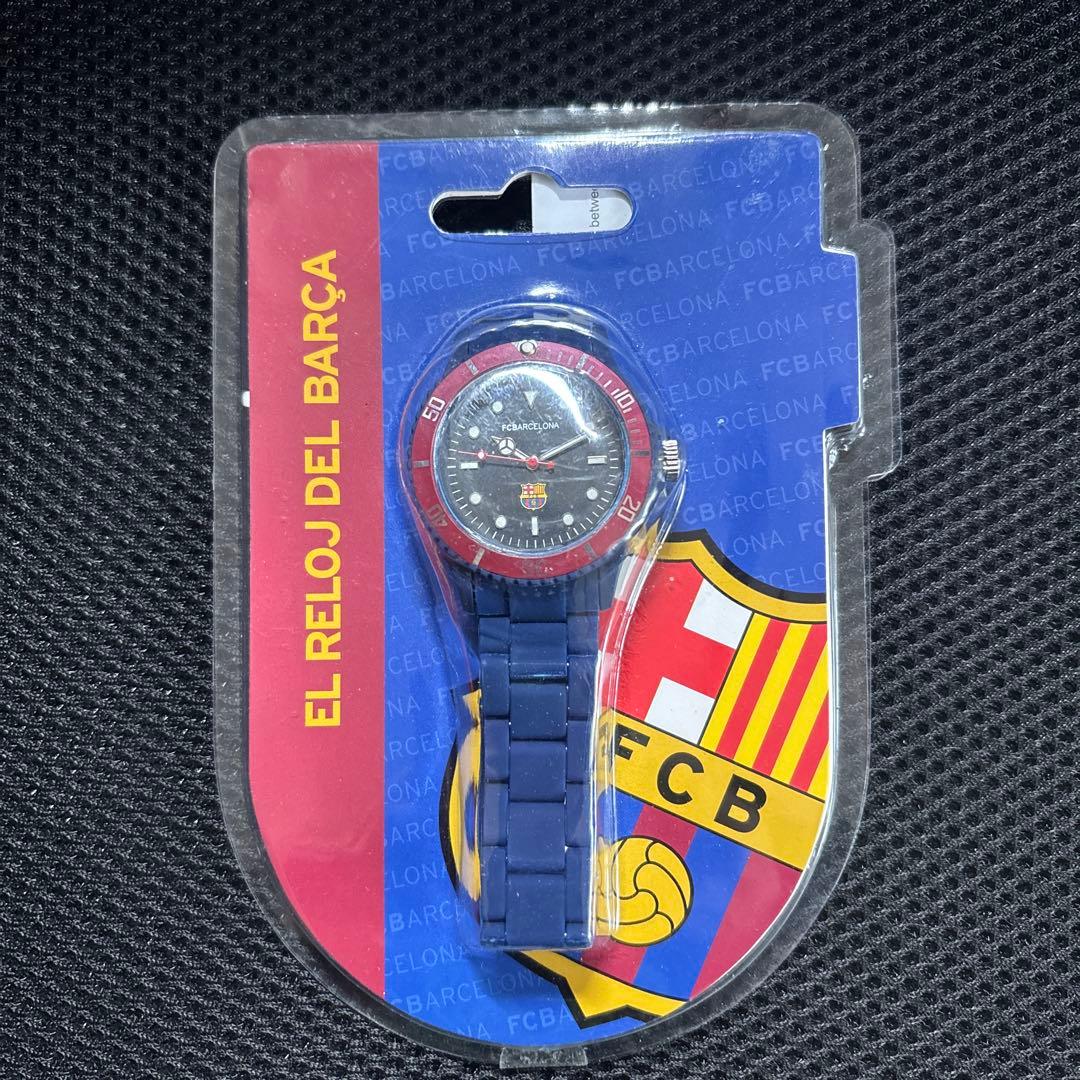 FC Barcelona 腕時計 青/赤 パッケージ入り