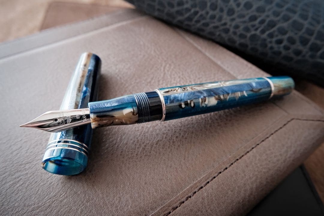 レオナルド ハワイ 14K シルバー leonardo hawaii 万年筆