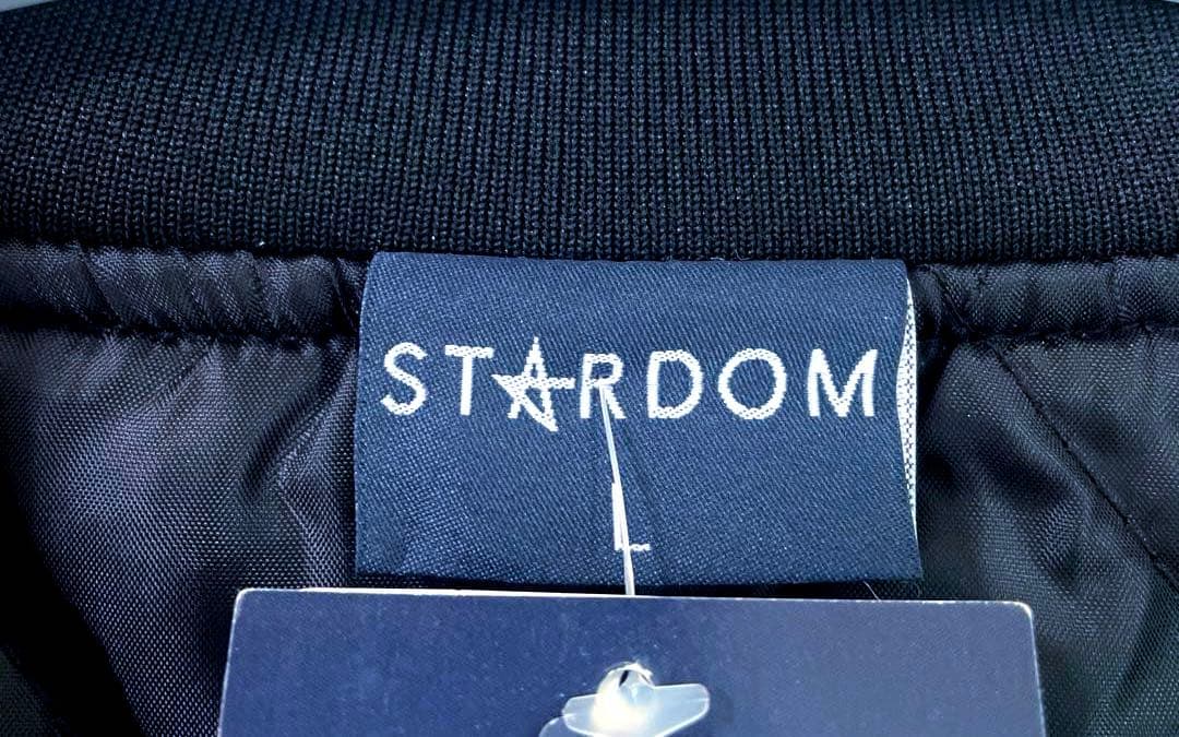 STARDOM スターダム　フライトジャケット　MA-1ジャンパー中綿　ブルゾン