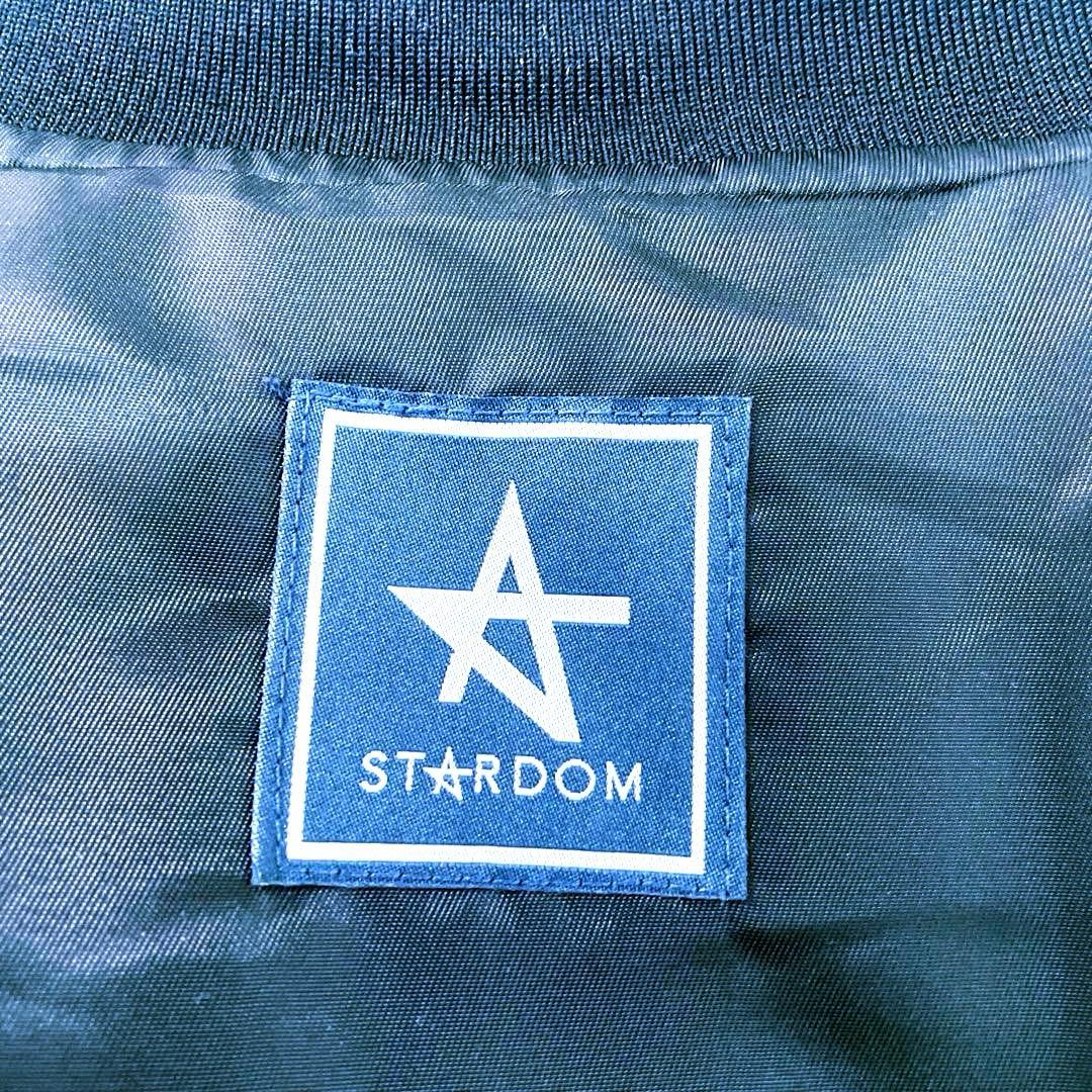 STARDOM スターダム　フライトジャケット　MA-1ジャンパー中綿　ブルゾン