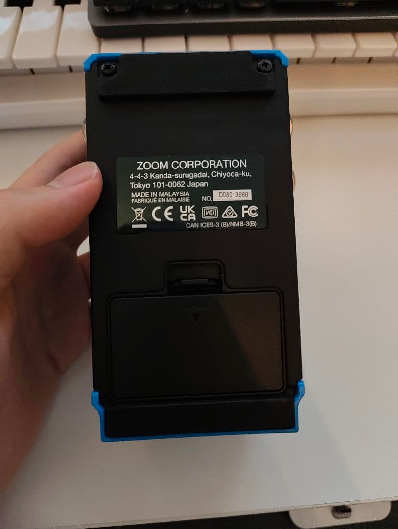 Zoom MS-70CDR+　エフェクター