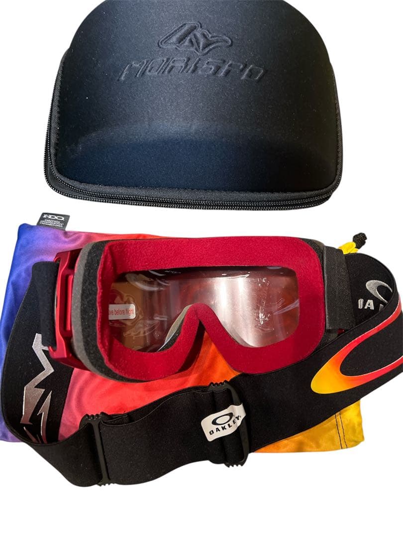 ☆OAKLEY オークリー ヘルメット&ゴーグル3 セット☆ジャパンフィット美品