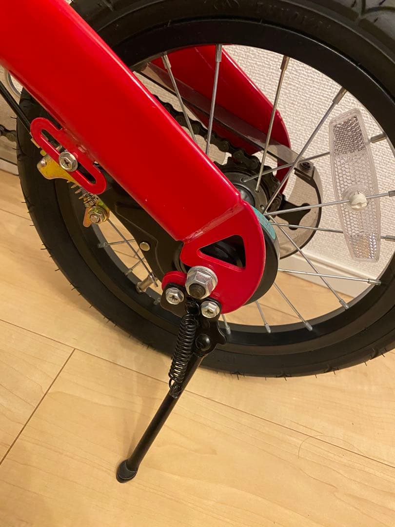 【美品】へんしんバイクX14インチ赤