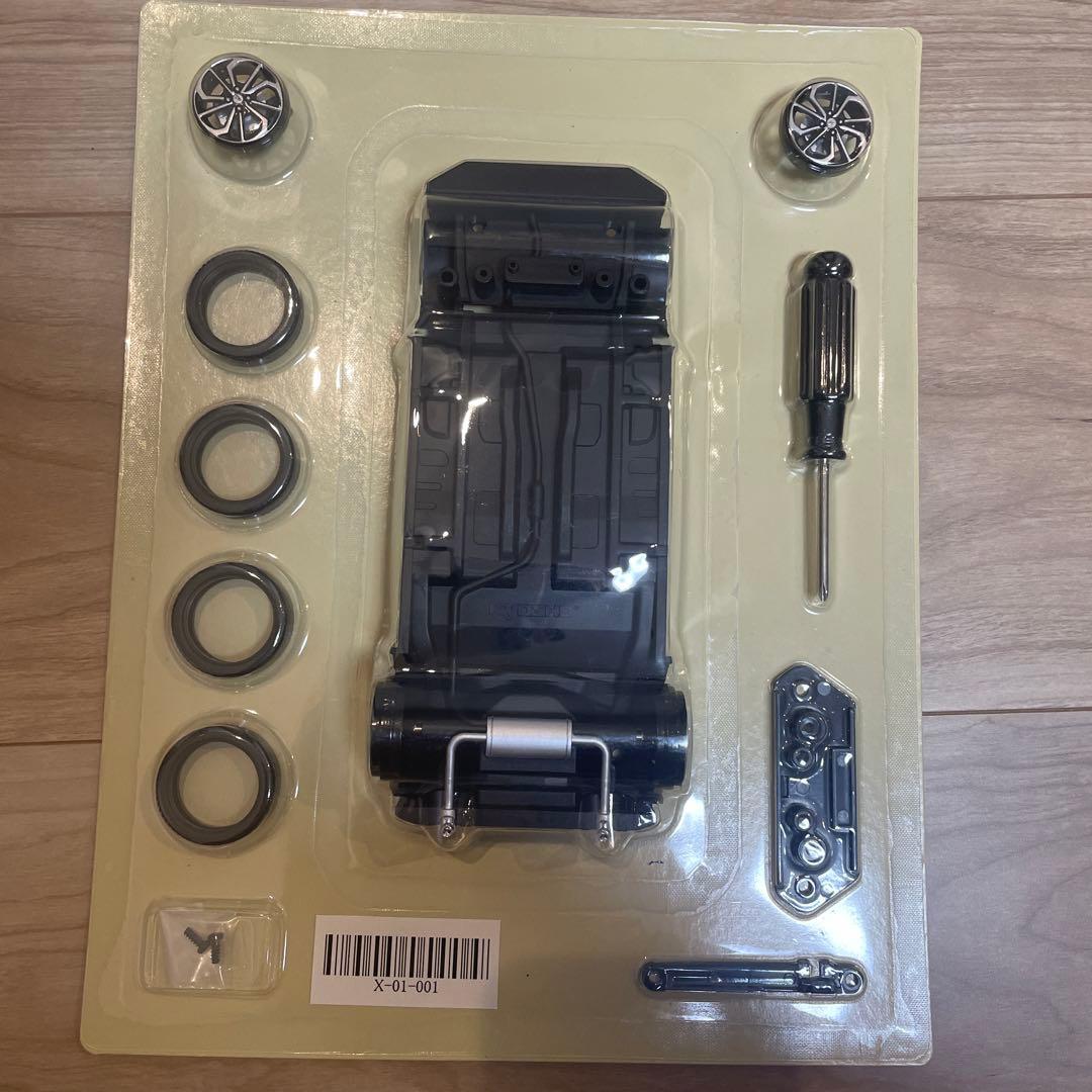 【値下げ中‼️】ダイハツ　コペン　1/18スケール　プラモデル　シルバー