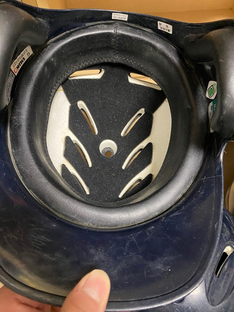 SSK J.S.B.B. ネイビー ヘルメット 4個セットZETT MIZUNO