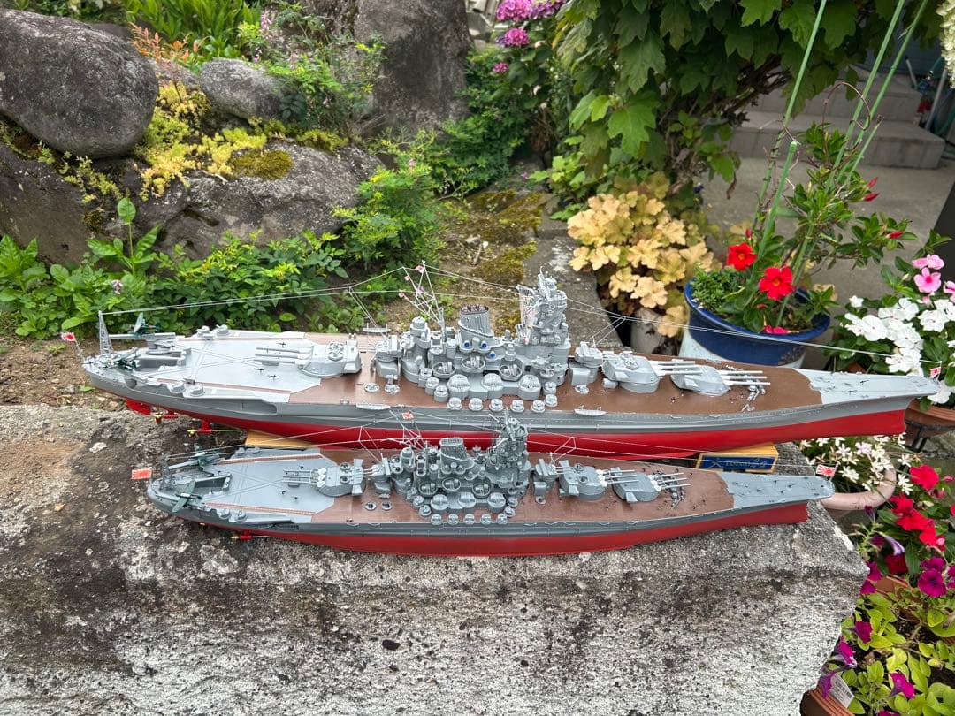 巨大戦艦大和1100mmサイズ 精密製作品(今年度13作品)送料無料