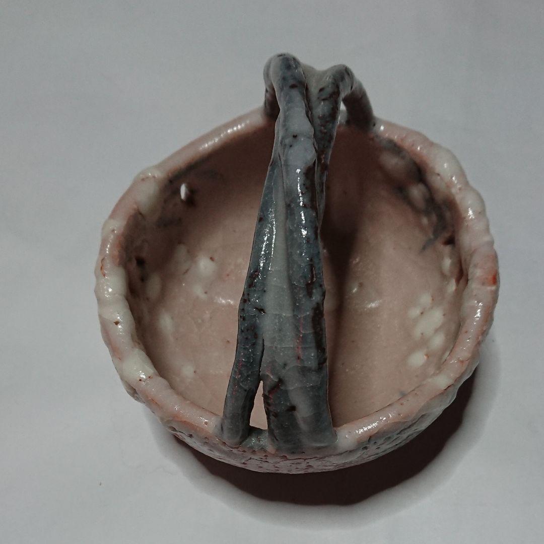 美濃焼・荘山窯・手つき 菓子鉢未使用品