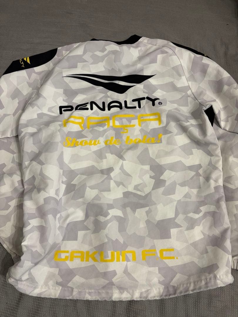 中央学院高校サッカー部 ピステ 白 迷彩