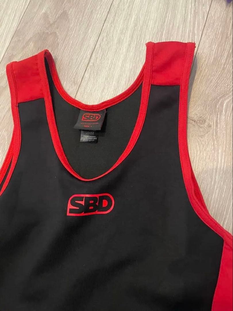 SBD パワーリフティングシングレット　サイズＬ
