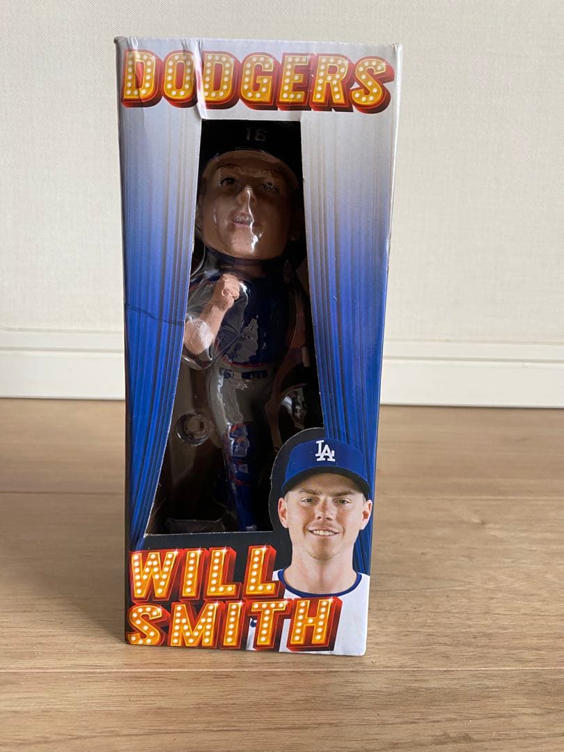 値下げ‼️ロサンゼルス・ドジャース ウィル・スミス ボブルヘッド