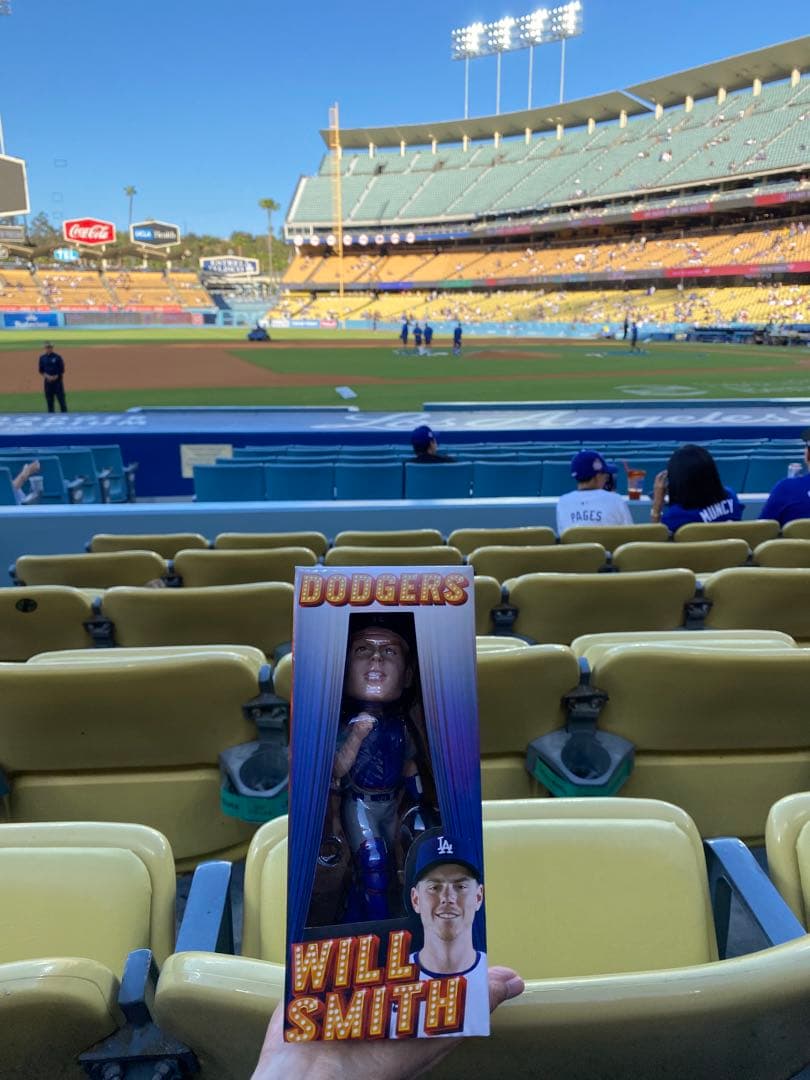 値下げ‼️ロサンゼルス・ドジャース ウィル・スミス ボブルヘッド