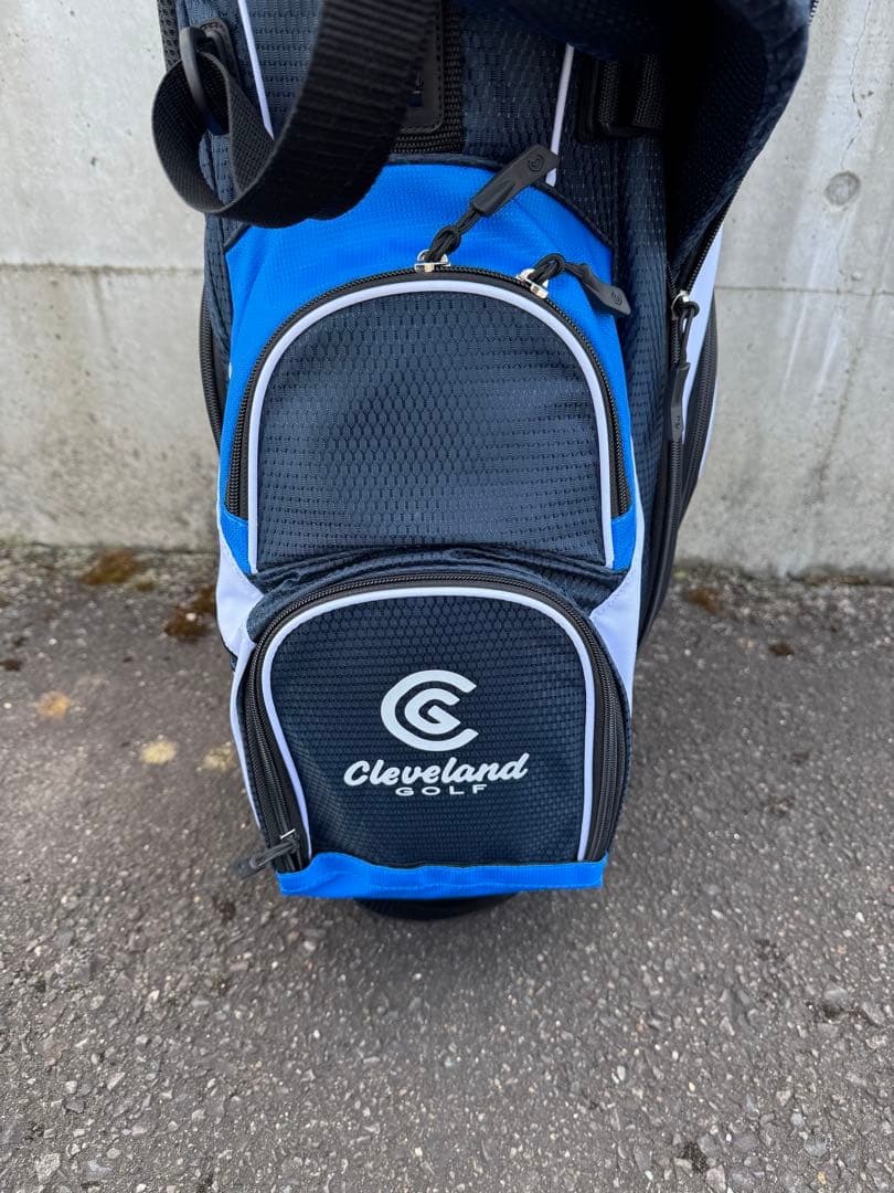 Cleveland Golf キャディバッグ ブルー/ホワイト