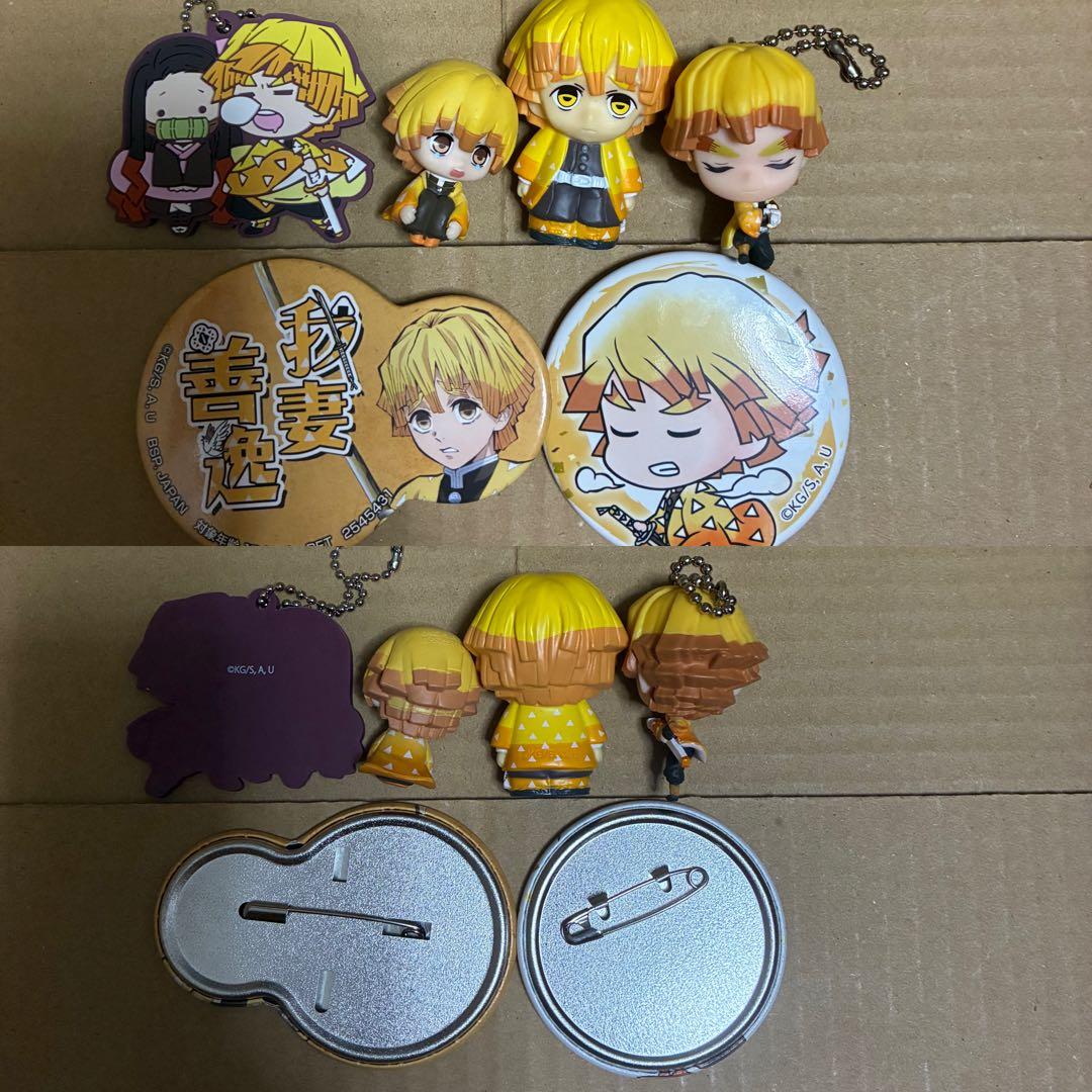 善逸まとめ売り、善逸フィギュア、善逸ぬいぐるみ 善逸詰め合わせ、鬼滅の刃