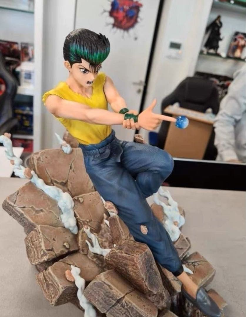 幽☆遊☆白書 浦飯幽助 1/6 ガレージキット ガレキ スタチュー ②