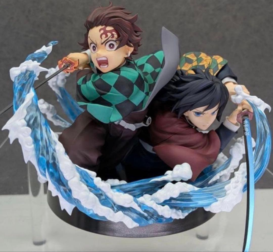 炭治郎 & 義勇 ノンスケールフィギュア A賞