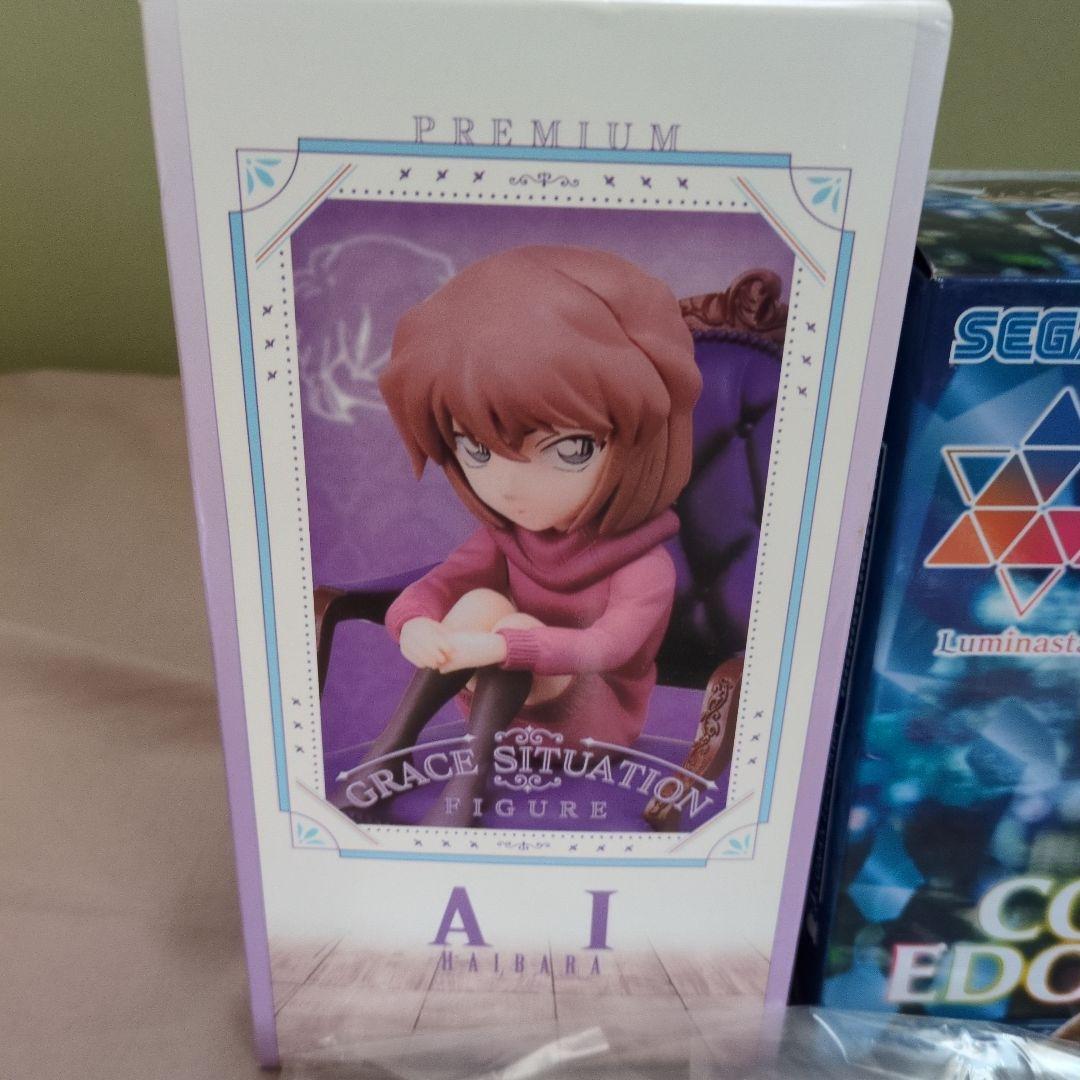 名探偵コナン　青山剛昌　直筆サインイラスト肉筆　フィギュア　セット　値段交渉OK