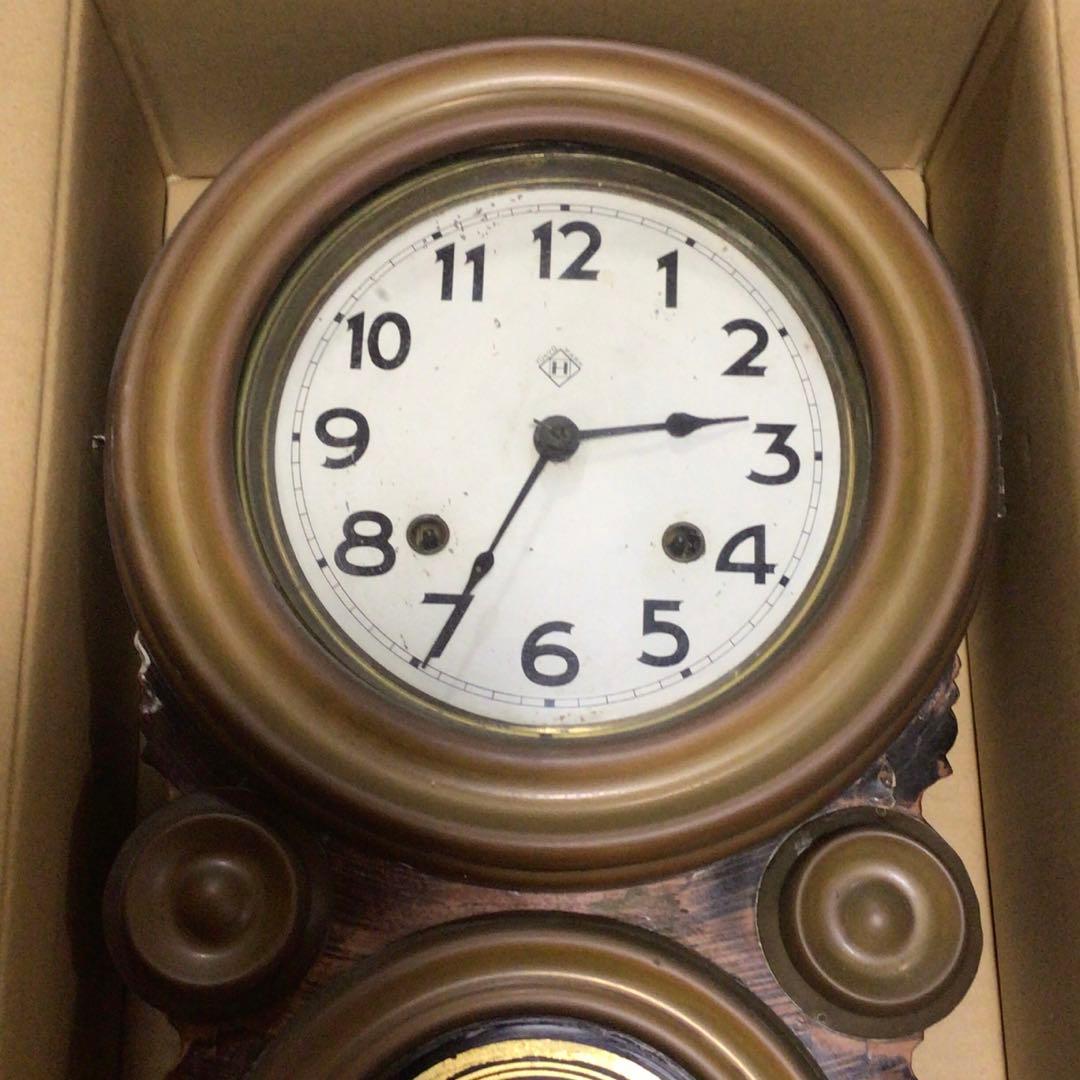 TOKYO MARK(H)振り子時計　ゼンマイ巻き　レトロ　アンティーク