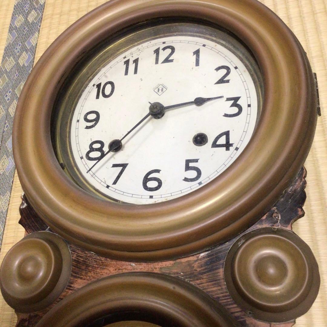 TOKYO MARK(H)振り子時計　ゼンマイ巻き　レトロ　アンティーク