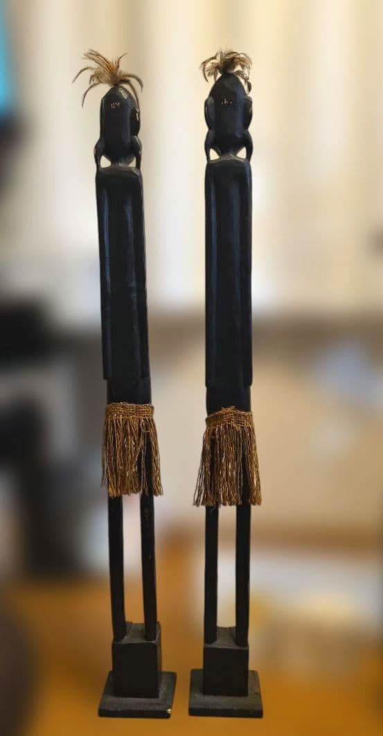 ロンボク人形　置物　バリ島　高さ１００センチ