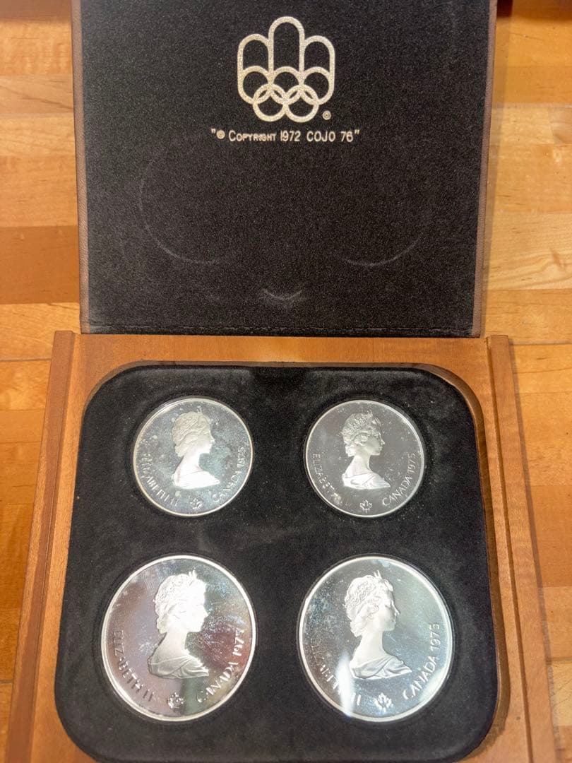 モントリオールオリンピック　記念銀貨 全28枚 7シリーズ完品