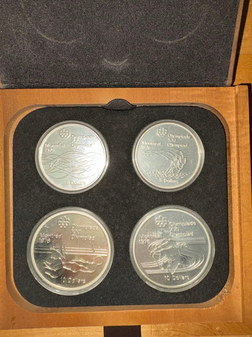 モントリオールオリンピック　記念銀貨 全28枚 7シリーズ完品