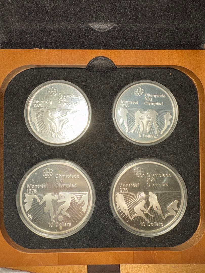 モントリオールオリンピック　記念銀貨 全28枚 7シリーズ完品