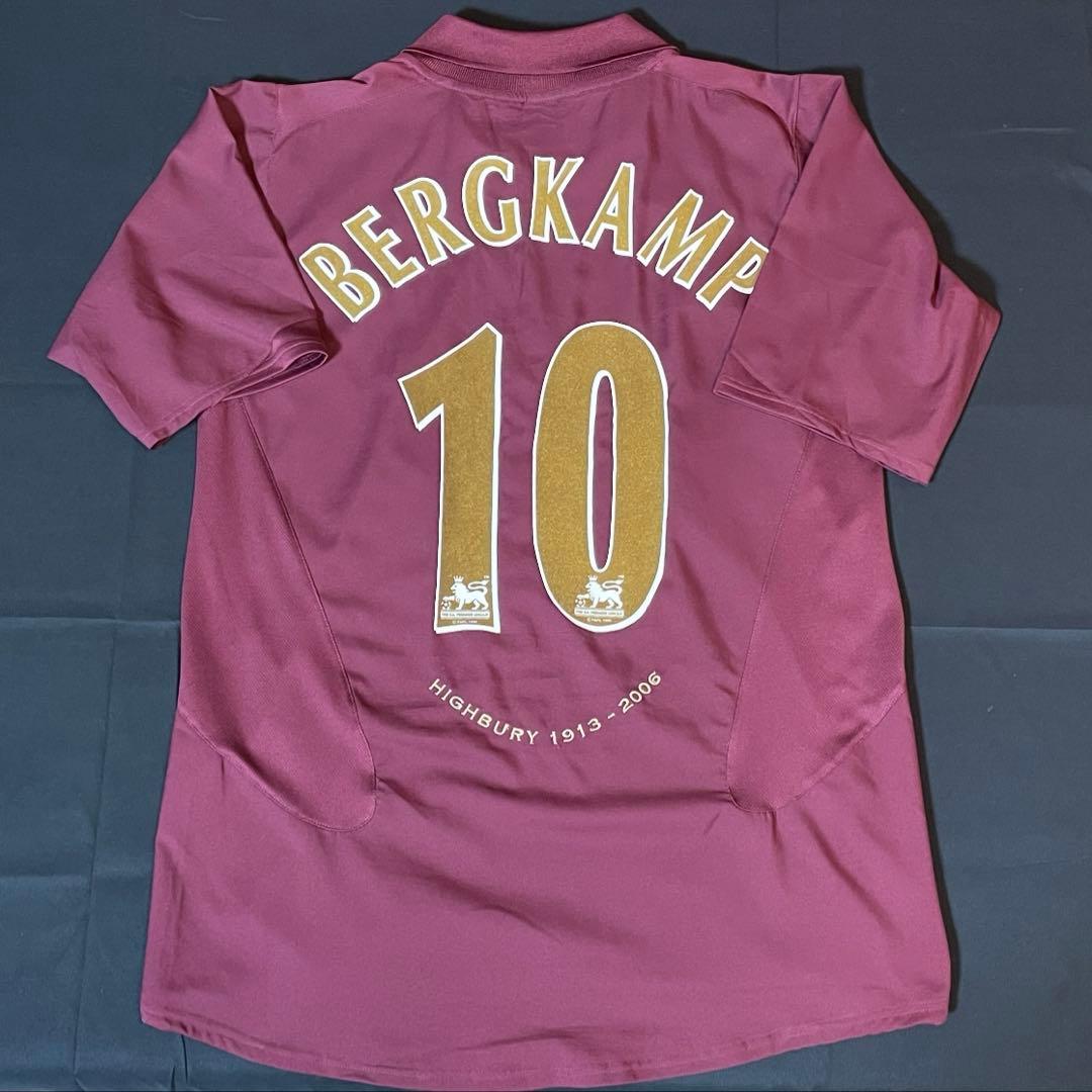 【激レア】2005ペルカンプ10 アーセナル アウェイシャツ ナイキジャパン