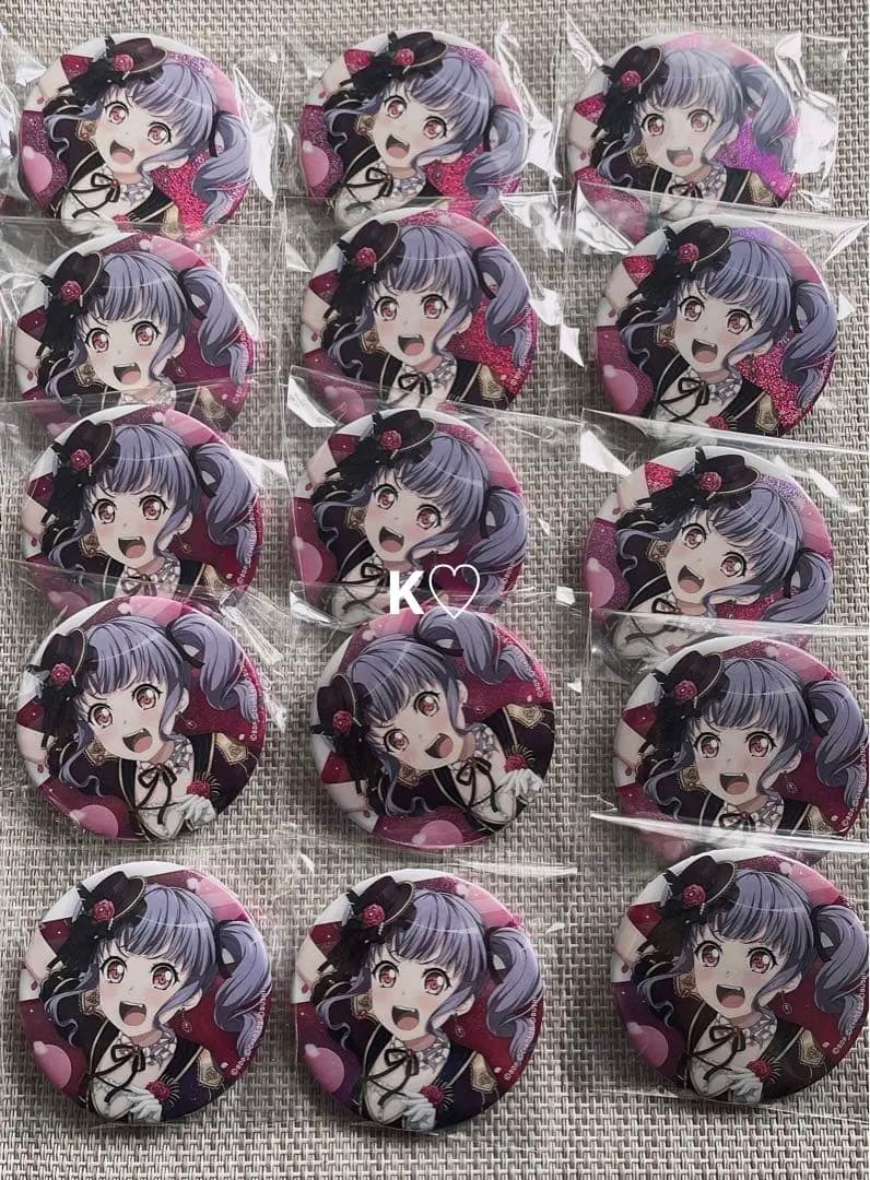 バンドリ Roselia 宇田川あこ 9th 缶バッジ 35個