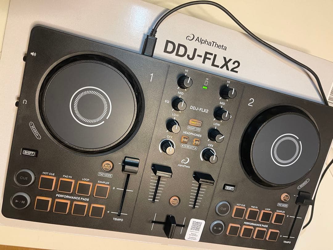 【中古】AlphaTheta DDJ-FLX2 DJコントローラー