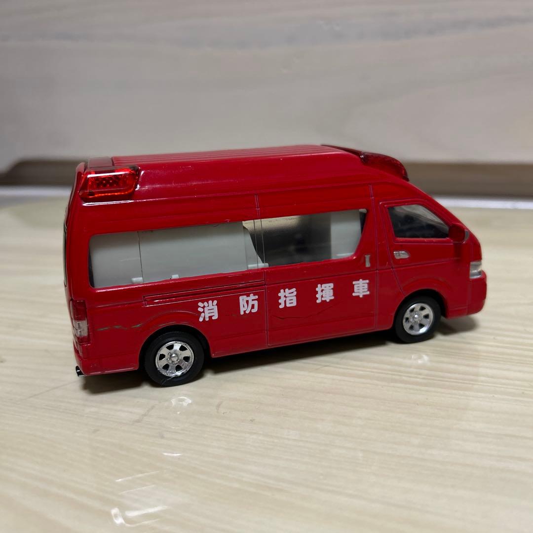 ピピットキー トヨタ ハイメディック　消防車、パトカー、救急車　3台セット